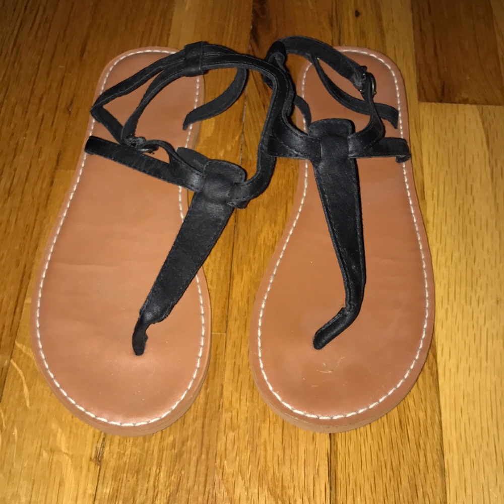 Black sandals